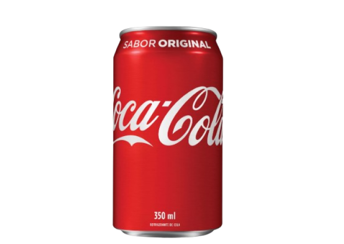 Imagem de uma lata de Coca-Cola