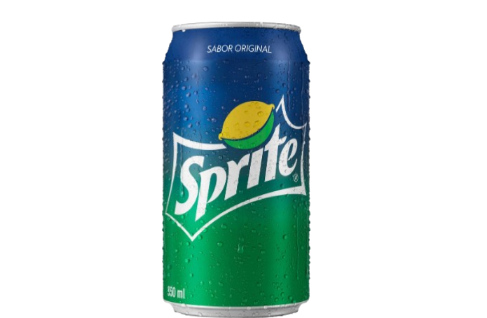 Imagem de uma lata de Sprite